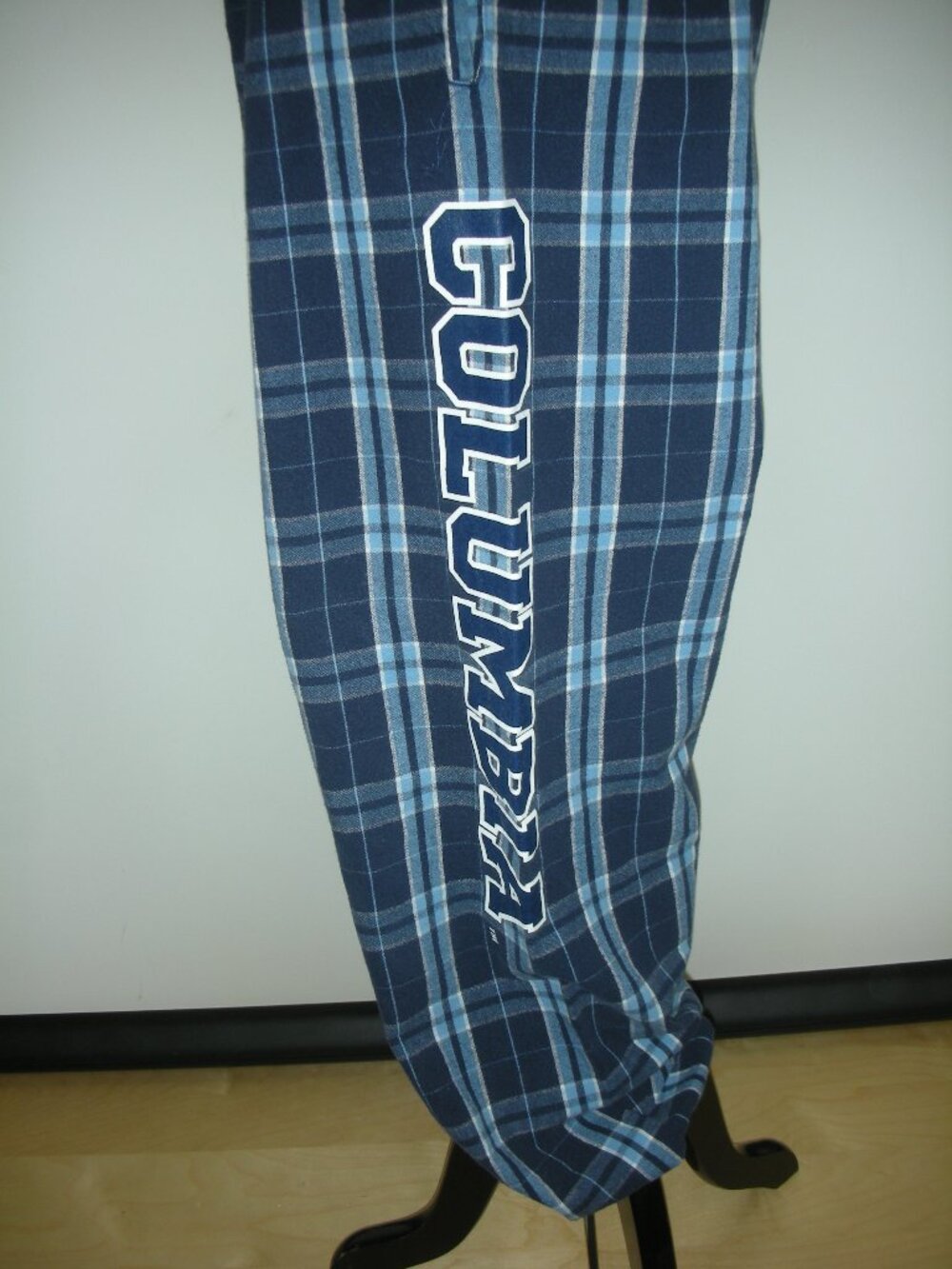 Columbia University Boxercraft Plaid Pajama Pants M Lions College Dorm